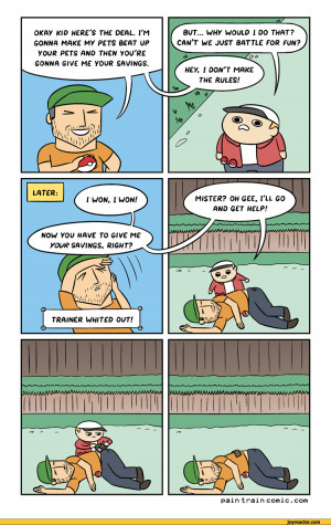 pokemon comics funny comics strips cartoons paintraincomic pokemon ...