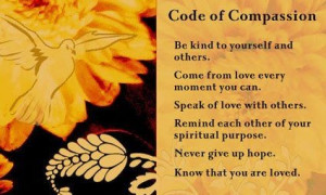 Code of compassion