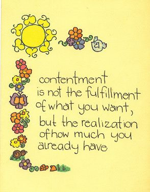 Quotes on Contentment