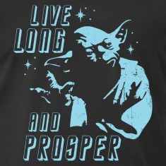 Star Trek Yoda Star Wars Spock Mash Up T-Shirt