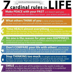 cardinal rules of life