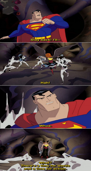 Quote from Justice League Animated Series