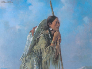 Native American - Sacajawea (Drawing & Painting)