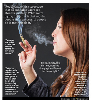 Cannabis user and crusader, on the effort to decriminalize marijuana