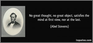 More Abel Stevens Quotes