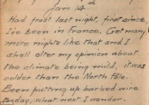 John French's World War I diary