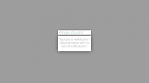 Winston Churchill quote wallpaper