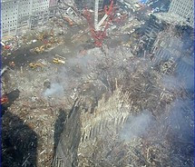World Trade Center, around September 21, 2001