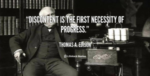 Quote Discontent The First...
