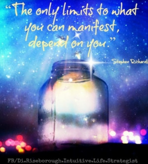 Limits manifest on you