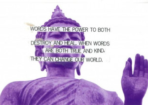 Words have the power to both destroy and heal. When words are both ...