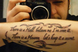 bmth #heaven #hell #tattoo