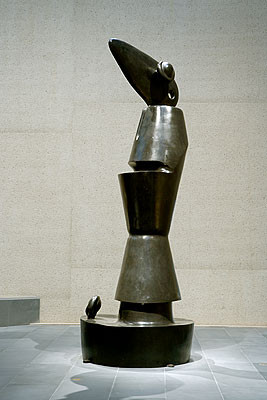 De beeldhouwer Max Ernst zag Habakuk wel op geheel eigen wijze!