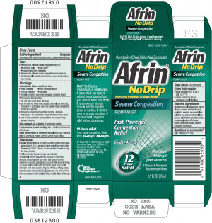 Afrin No Drip Severe Congestion