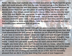 quotes the hobbit martin freeman peter jackson mg 1 Press Conference ...