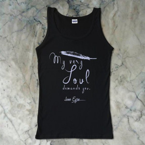 Jane Eyre Art Quote My Very Soul Demands You Women's by BLUOES, $18.50