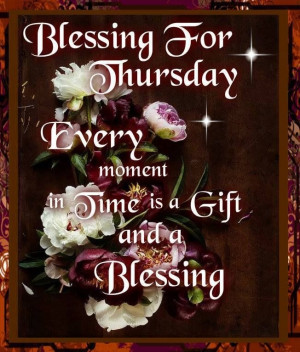 thursday blessing quotes