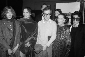 Rudolf Nureyev between Mia Farrow and Woody Allen. - http://www.bing ...