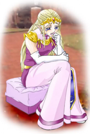 she's quite terrible in brawl, all of the Zelda characters are except ...