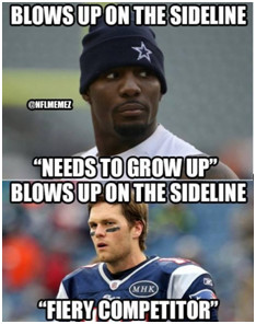 ... shows get it! I’m not like Dez Bryant who – well… you know