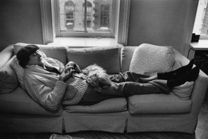Stephen King And His Corgi Marlowe