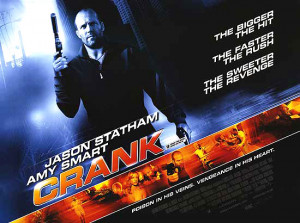 click to buy the cool Crank British Quad Movie Poster!