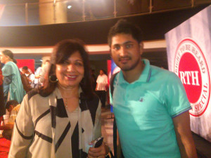 Me with Kiran Mazumdar Shaw (check her quote above)