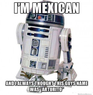 R2D2 Star Wars Mexican-W630