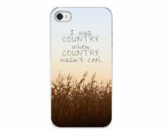 Quote iPhone 5 and 5S Case Accessory - Country - Quote, Country, Corn ...