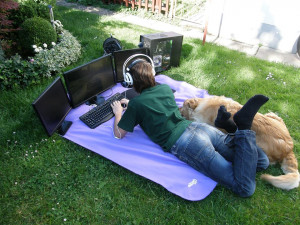 Mom Said To Go Play Outside...' (PHOTO)