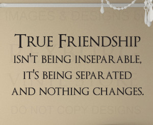 Details about Wall Quote Decal Sticker Vinyl Friendship isn't being ...
