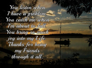 Thank You Quotes for Friends – Friendship Sayings