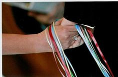 hand fasting handfasting welsh wedding tradition - each ribbon means ...