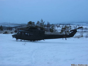 Norwegian Bell 412SP in the Winter