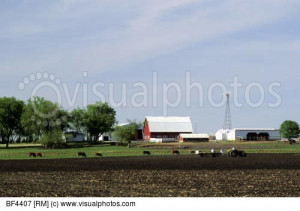 Iowa Farm Scene