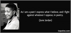 More June Jordan Quotes