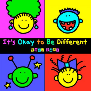 We also read It's Okay to be Different by Todd Parr.