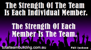 Great Team Work Team building is a good,