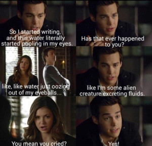 ... dobrev, otp, quote, the vampire diaries, tvd, chris wood, kai parker