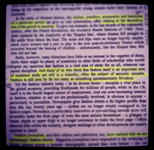 ... Rather Be Quintessentially Frivolous Than Quintessentially Tedious