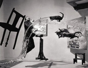 For this picture taken by Philippe Halsman there were necessary about ...