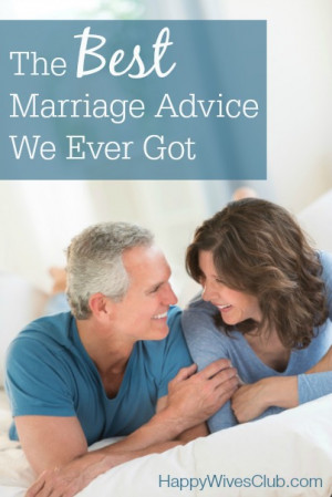 The Best Marriage Advice We Ever Got
