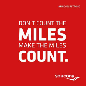 Don't Count the MILEs make the miles COUNT!