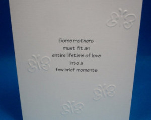 Mother's Day Sympathy Card / Mi scarriage / Baby Loss ...