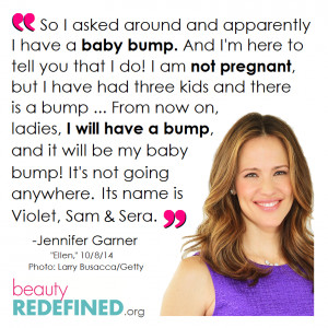 Jennifer Garner’s Refreshing “Baby Bump” Revelation on “Ellen ...