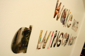 do you have any cheap and lovely ways to dress up a drab apartment?