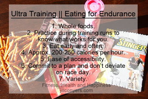 Ultra Marathon Training || Eating for Endurance jillconyers.com