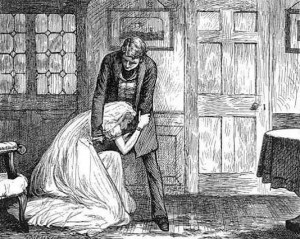 Pip and Miss Havisham. Illustration by F. A. Fraser, Household Edition ...