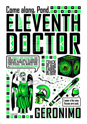 Eleventh Doctor: Poster by jacqui-kate