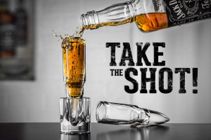 Bullet Shot Glass - Drink Whiskey Like A Boss